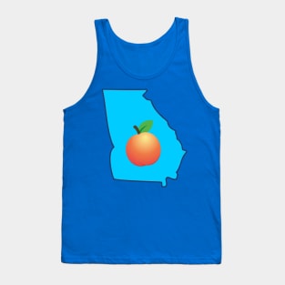 Blue Georgia Tank Top